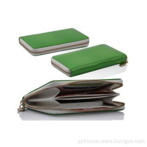 Green Genuine Leather Apple iPhone Case Shock Resistant Cel